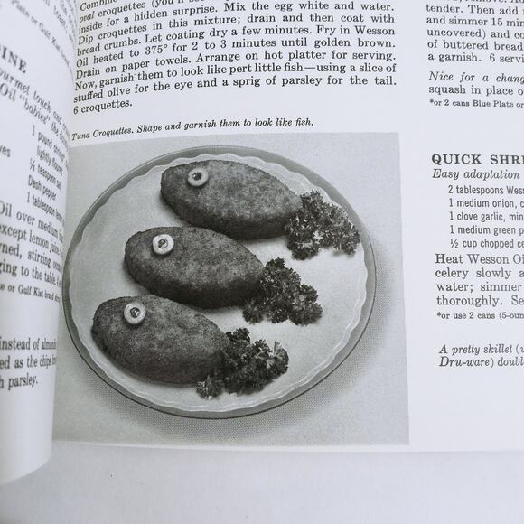 Vintage The Skillet Cook Book Wesson Oil (bb2) - Picture 10 of 10